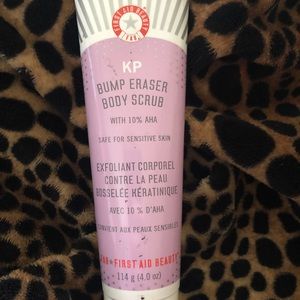 KP bumper racer body scrub